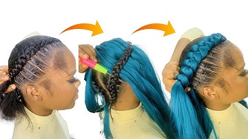 Can’t Stitch? And Feed-in Braids?? Trying Crochet Feed-in Method