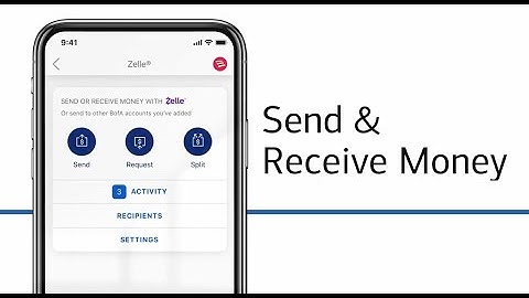 Send & Receive Money with Zelle® - it’s fast and there are no fees in the Bank of America® App