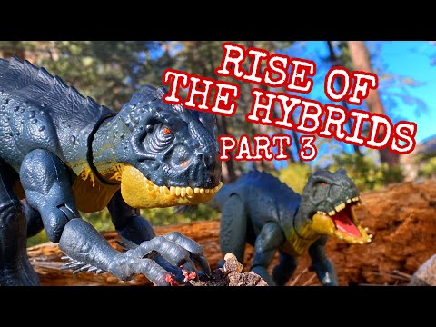 JURASSIC WORLD TOY MOVIE, RISE OF THE HYBRIDS PART 3