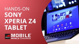 Sony Xperia Z4 Tablet [Hands-on