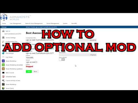 How to add Optional Mod for Client Side
