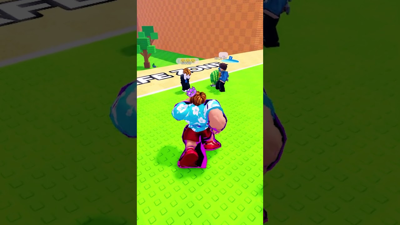 Strong Bacon Humbles The Rich Bully☠️ #kickaluckyblock #escapetsunamiforbrainrots #roblox
