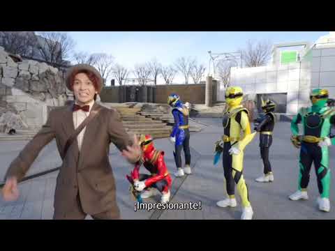 Gozyuger Episode 7 Henshin Scene
