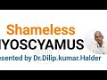 Shameless HYOSCYAMUS an observatory symptoms