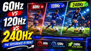 TV Refresh Rates Explained | 60Hz vs 120Hz vs 240Hz TVs