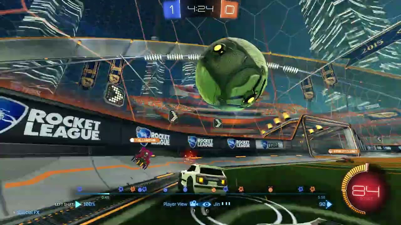Rocket League Insane Teamwork Play