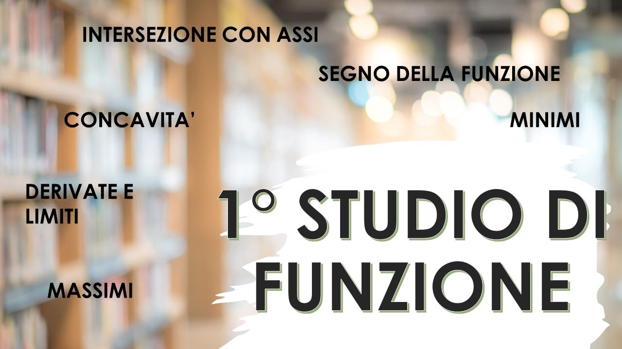 STUDIO DI FUNZIONE: razionale intera (segno della funzione, dominio, massimi e minimi, concavità...)
