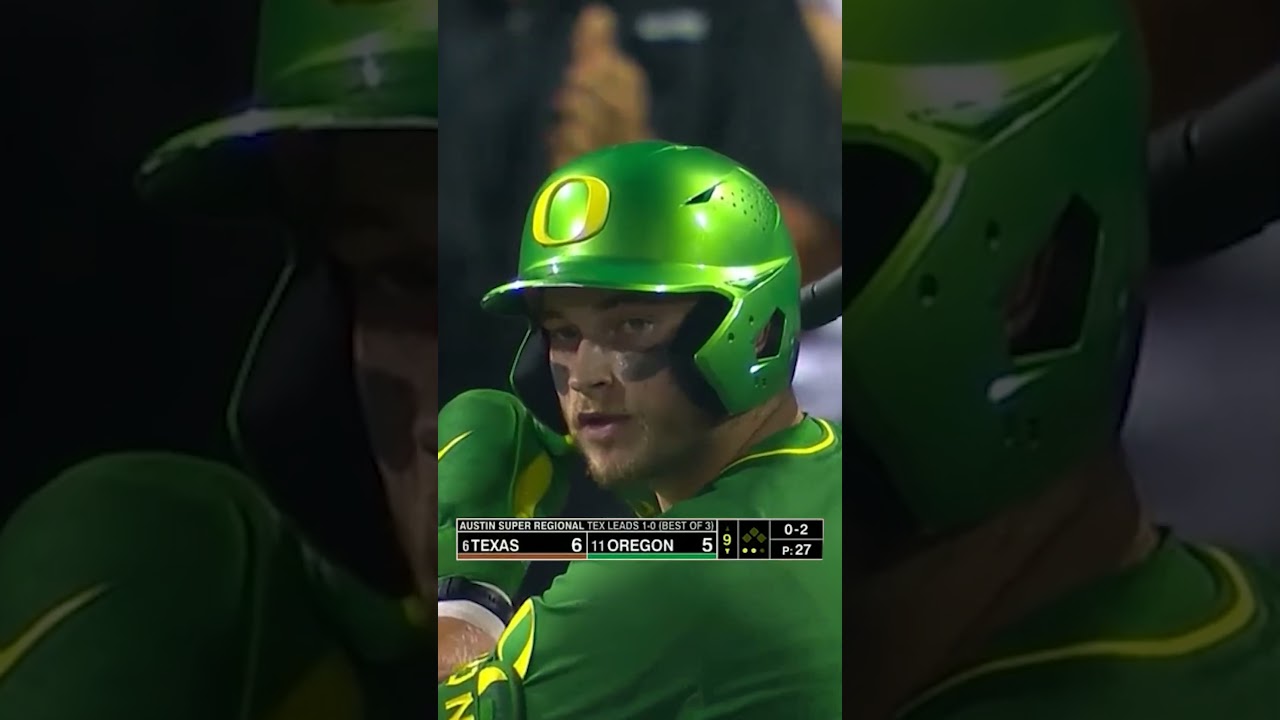 Texas vs. Oregon's INTENSE ending in super regional Game 2