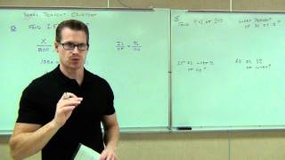 Prealgebra Lecture 7.3 Part 2