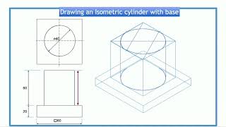 Design   Technology G9 U2L8    Pt2 Isometric Projection   Block with Vertical cylinder and shaped bl