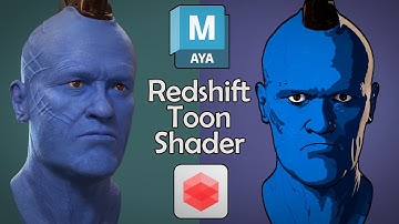 Redshift for Maya - Toon Shader