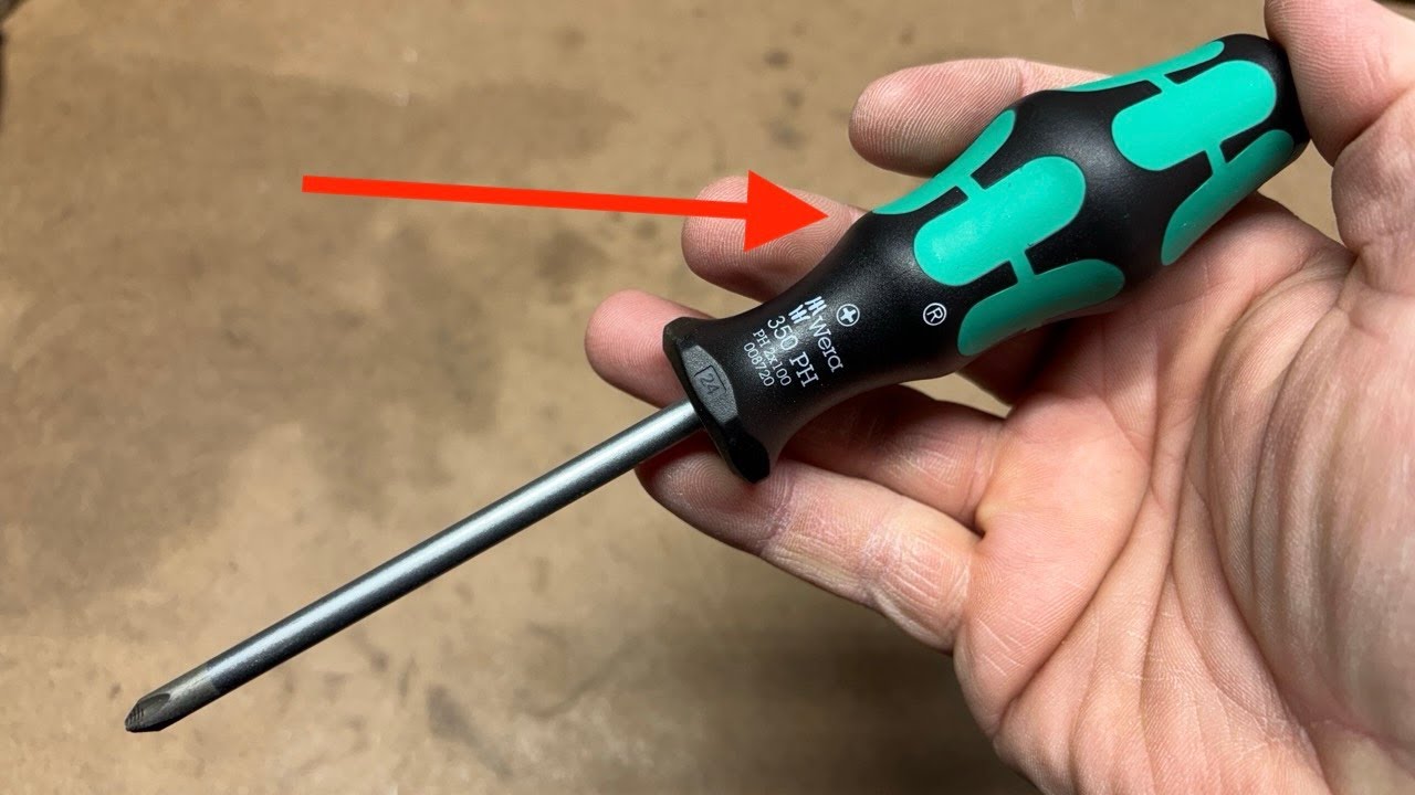 I Was Surprised By This Handle! Wera Kraftform Screwdriver