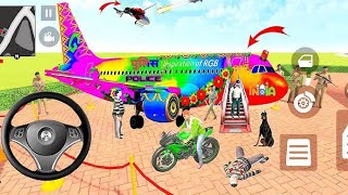 Ultimate Vehicle Collection In IndianTheft Auto Simulator Franklin drive Scorpio RGB calr aeroplane screenshot 2