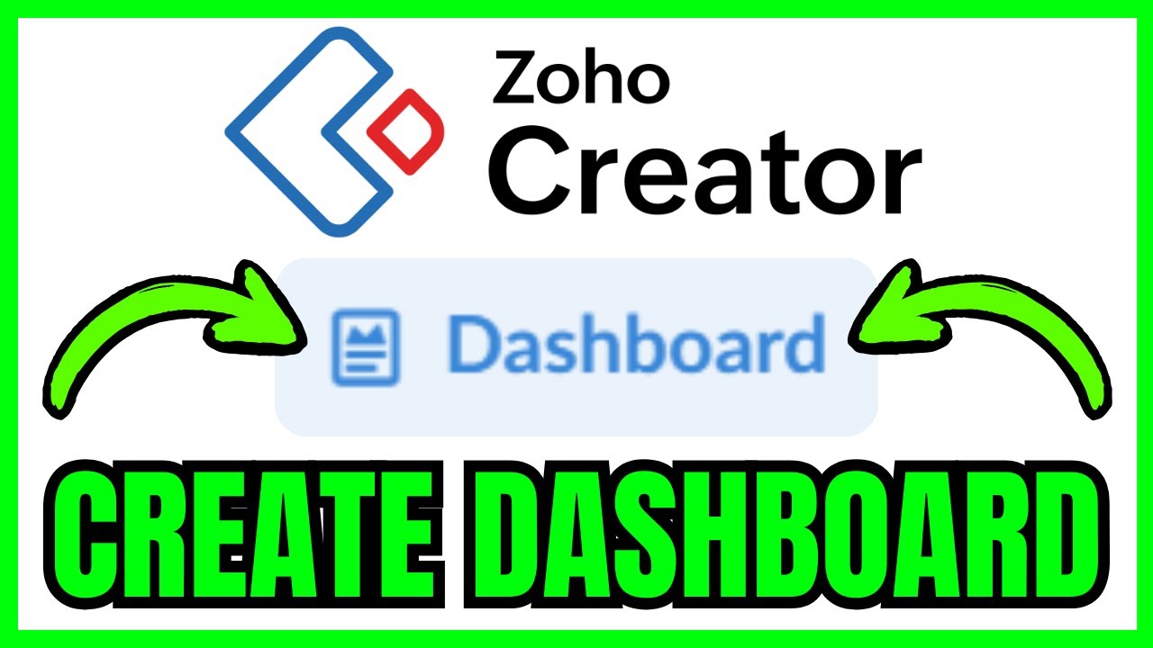 How To CREATE DASHBOARD In Zoho Creator (QUICK & EASY) 2026 - YouTube