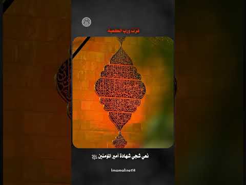 نعي شهادة أمير المؤمنين (عليه السلام)