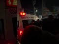 花火大会の帰り、渋滞を救急車が🚑#花火 #花火大会 #救急車 #渋滞