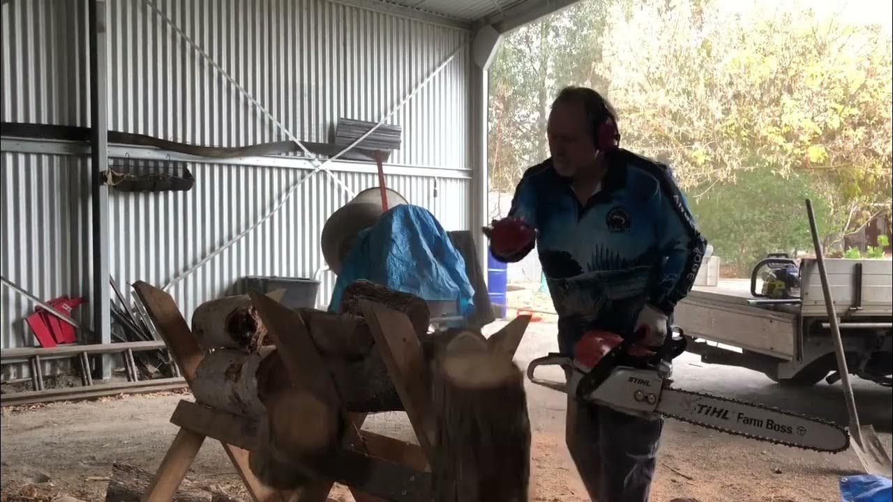 Homemade sawbuck YouTube