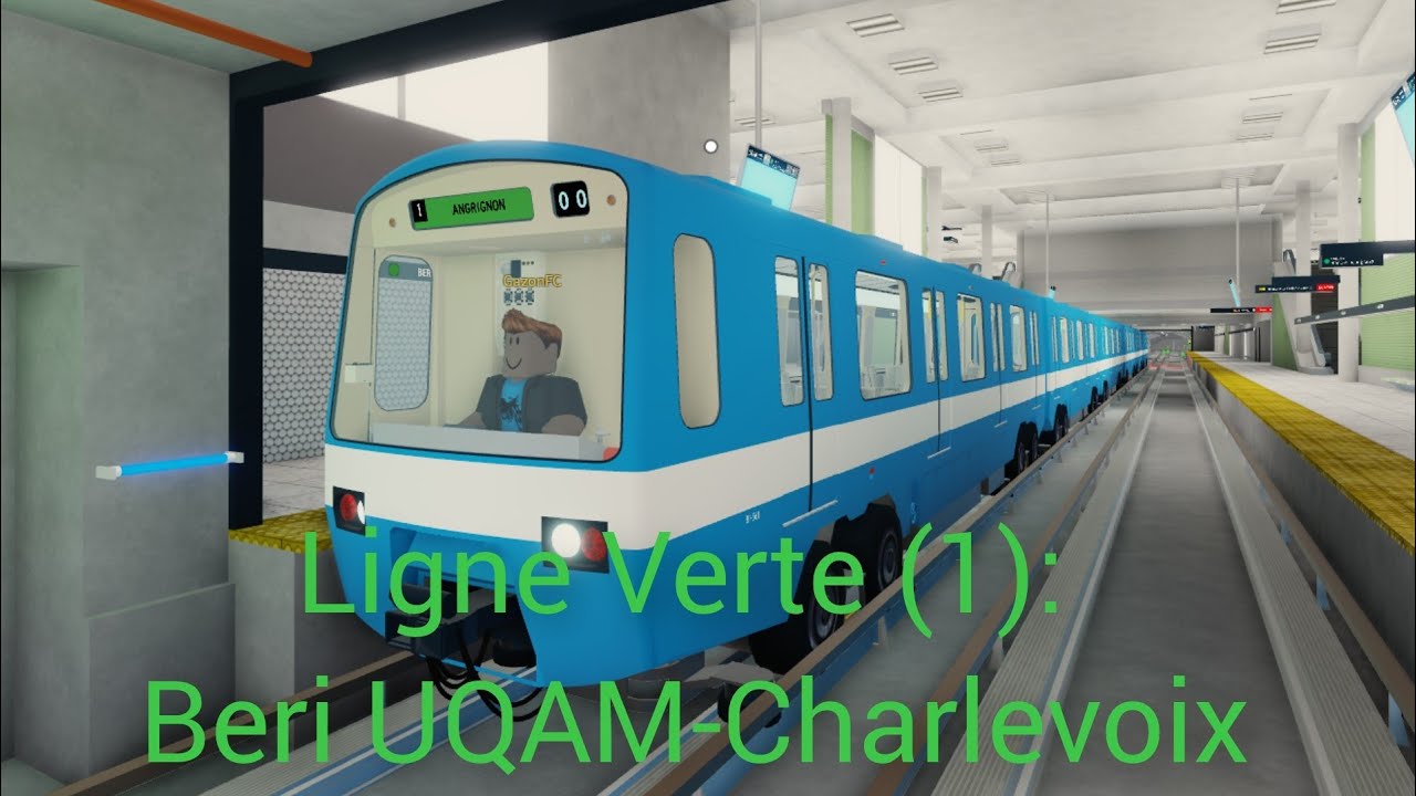 Ligne Verte (1): Beri UQAM-Charlevoix [Projet Métro Montréal]