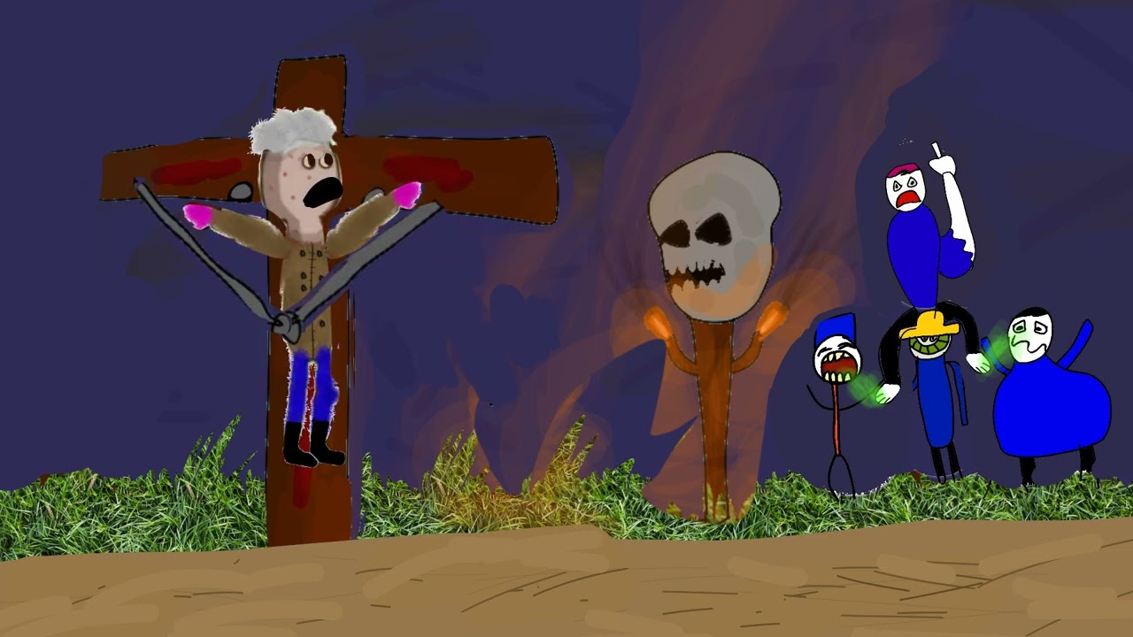 Бешеная бабка разбила лицо, но не тут-то было... (1 часть) animation