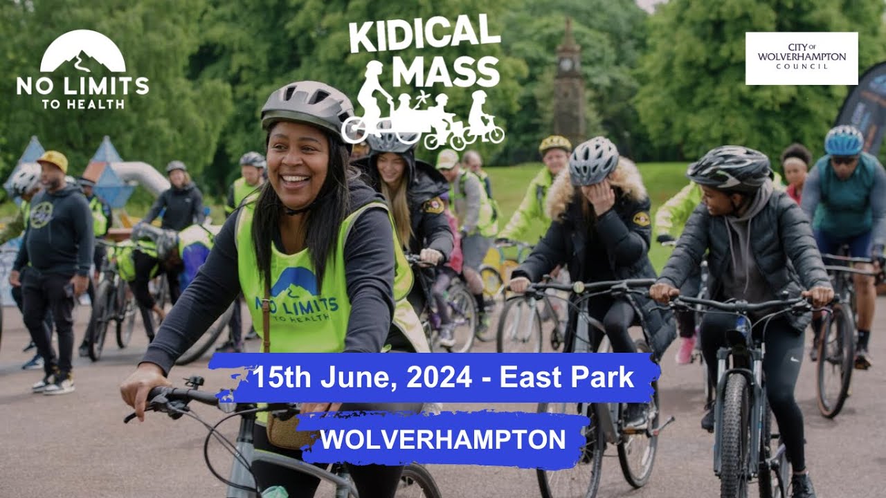 Kidical Mass Wolverhampton ITV New Clip - 15.06.24