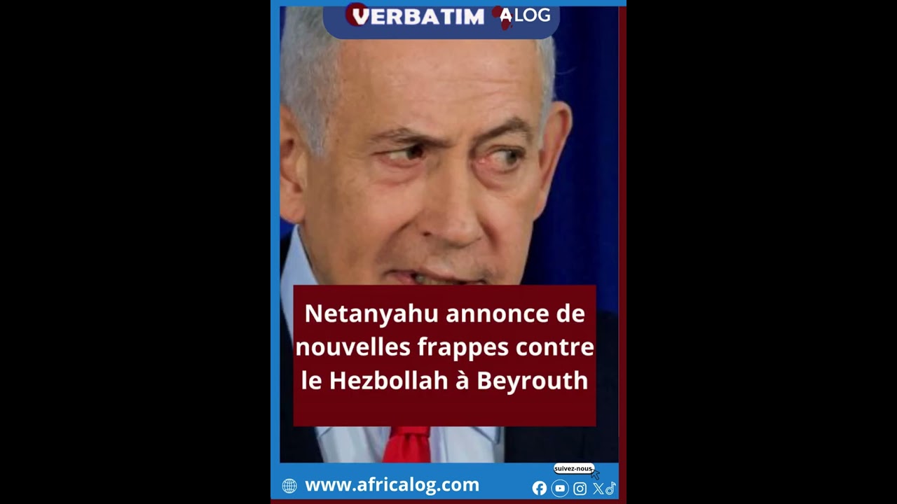 Netanyahou affirme que l’armée israélienne poursuit son offensive au Liban