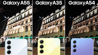 Samsung Galaxy A55 VS Galaxy A35 VS Galaxy A54 Camera Test Comparison