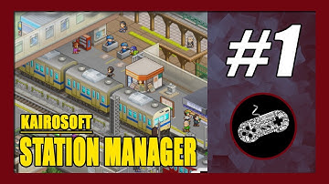Kairosoft Station Manager Gameplay Walkthrough Part 1 | Learn The Game Mechanics