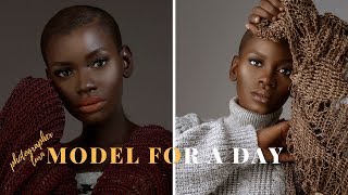 PHOTOGRAPHER BECOMES MODEL FOR A DAY | Dola Posh Vlog #01