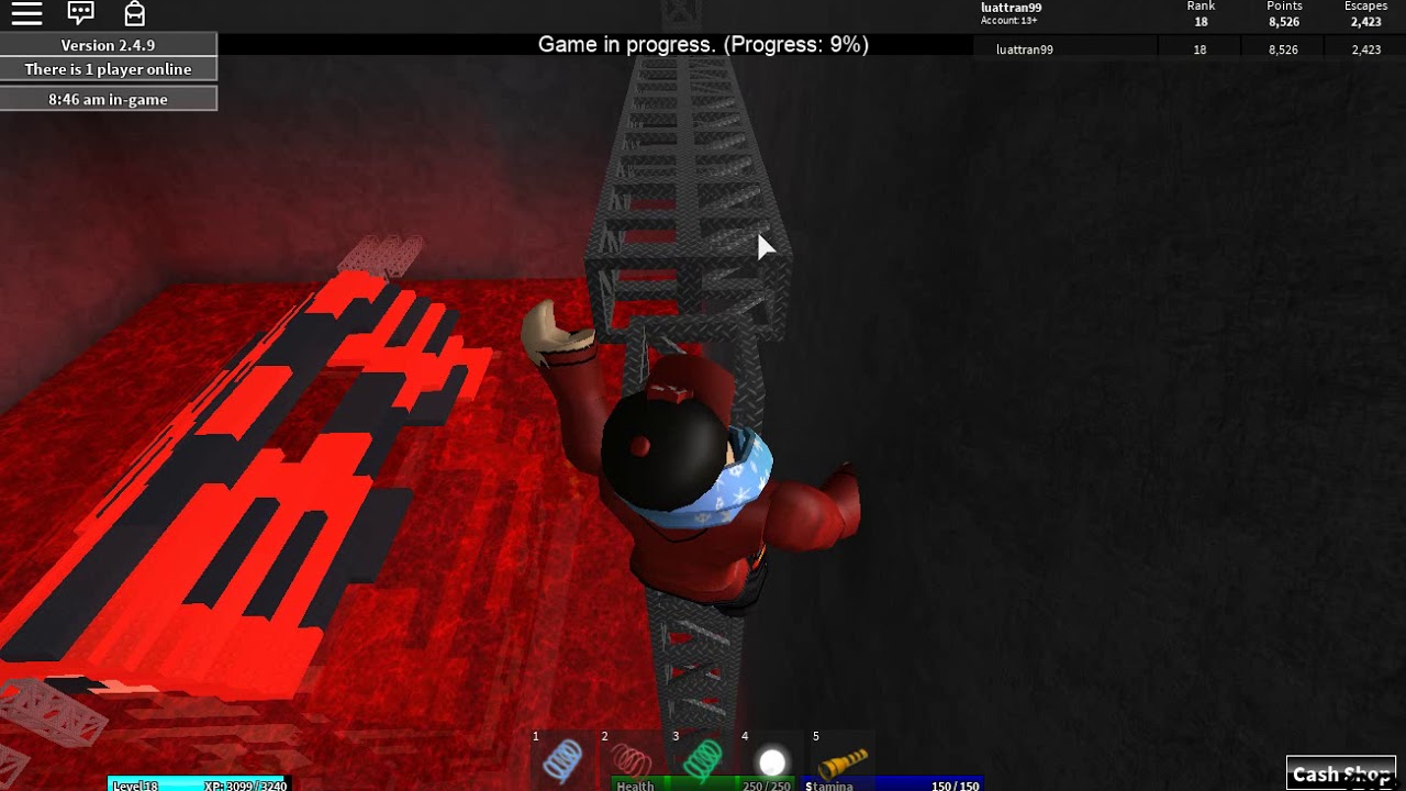 Volcano Escape 249 Roblox Fire Escape Youtube - roblox escape the evil barber shop amy rages with salems