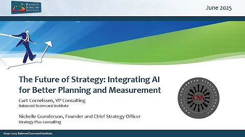 The Future of Strategy: Integrating AI for Better Planning and Measurement