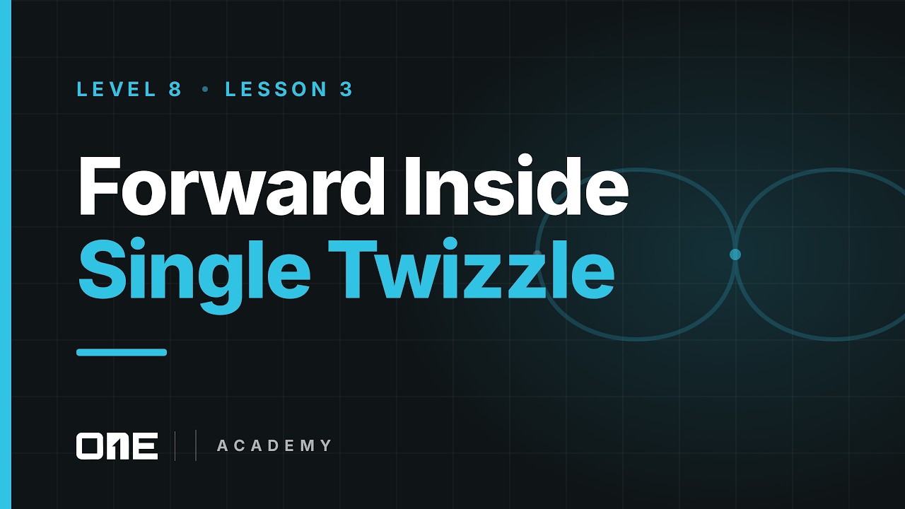 ONE Academy Level 8 Lesson 3 Forward Inside Single Twizzle