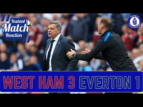 Tosun And Fans Fume At Allardyce | West Ham United 3-1 Everton
