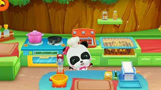Baby Panda's Playhouse game, cook food, make toys, enjoy animated songs of Babybus | cartoon kids screenshot 2