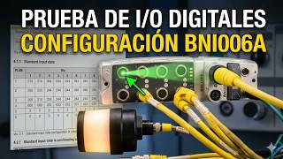 Entradas y Salidas Digitales BNI006A | Configuración Completa
