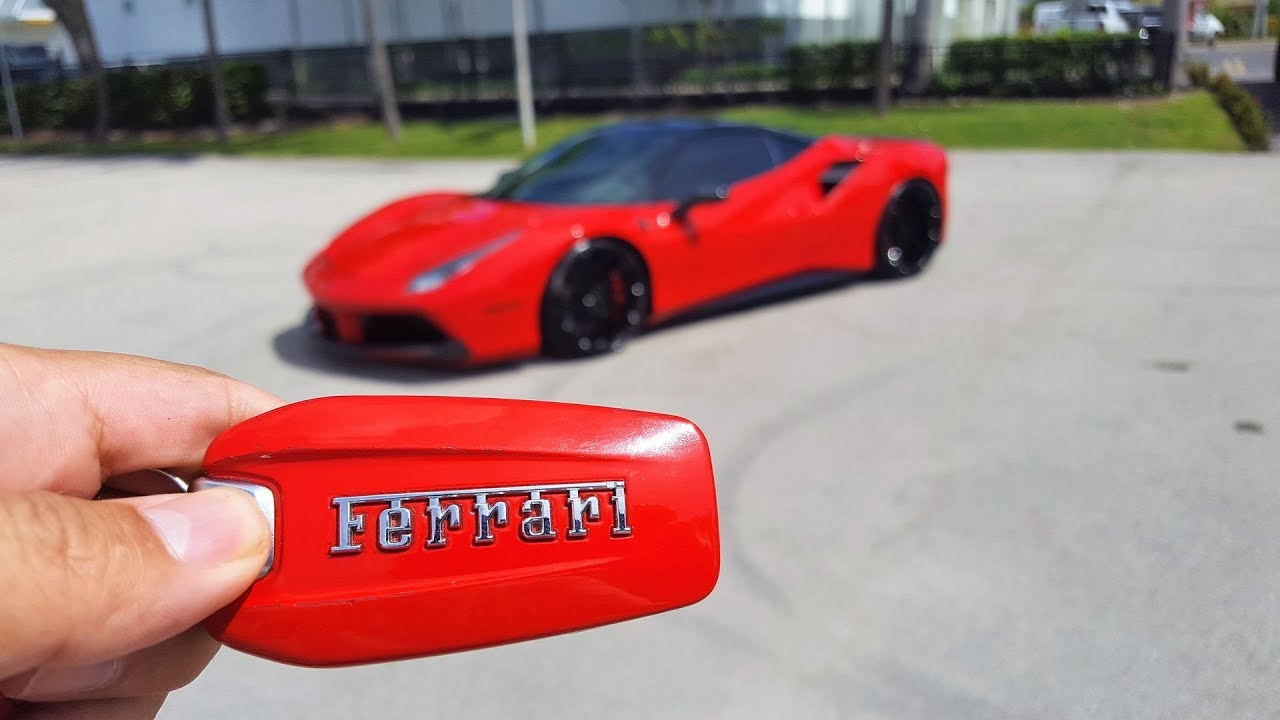 Ferrari 488 Gtb Novitec Engine Start Up Drive Exterior And Interior At Prestige Imports Miami