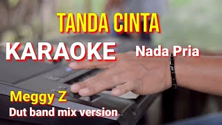 Download Lagu TANDA CINTA - Meggy Z / karaoke nada pria / lirik MP3