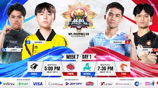 🔴 LIVE | MPL PH S18 | FILIPINO - Week 7 Day 1 — trending on YouTube in Philippines