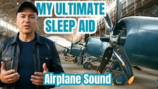 FALL ASLEEP QUICKY WITH A VINTAGE PROPELLER ENGINE SOUND | MY ULTIMATE SLEEP AID | 10H BLACK SCREEN🎧