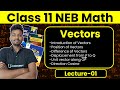 NEB Class 11th Math Vector || Lecture-01 || Clear Concepts & Questions