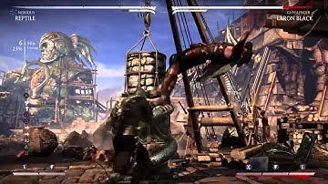 Reptile Noxious Combos MKX