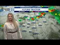 Hot and humid Thursday -- Chance of scattered showers and storms increasing Friday