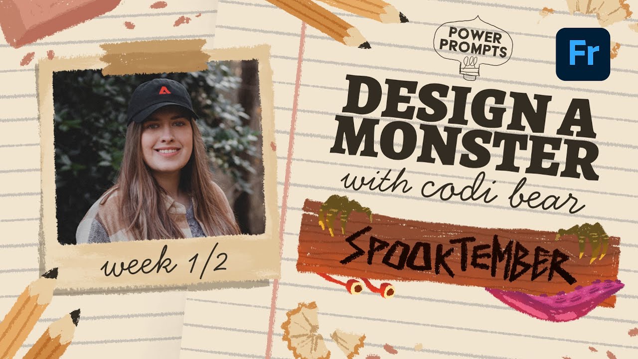 Power Prompts: ‘Spiked Monster Designs’ with Codi Bear