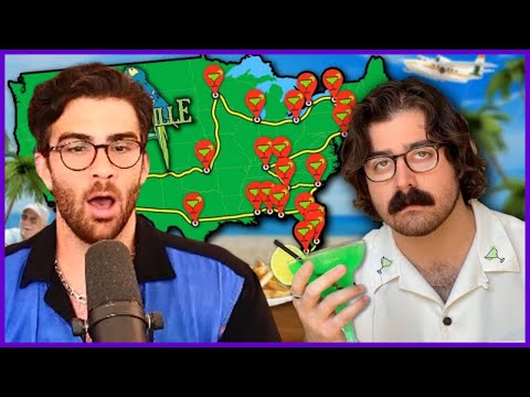 HasanAbi Reacts to Eddy Burback Eat at Every Margaritaville