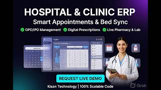 Complete Hospital Management System 2026 | Smart Appointment Scheduling &amp; OPD/IPD ERP