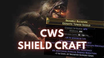 CWS RF Chieftain 3.26 SHIELD CRAFTING GUIDE