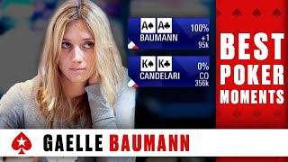 Gaelle Baumann’s AMAZING POKER RUN ♠️ Best Poker Moments ♠️ PokerStars