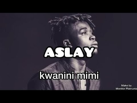 Aslay Kwa Nini Mimi Official Music AI Visualizer Brand New Bongo Hit 2025