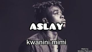 Aslay – Kwa Nini Mimi (Official Music) | AI Visualizer | Brand New Bongo Hit 2025 screenshot 1