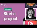 Start a project on 99designs