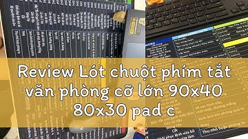 Review Lót chuột phím tắt văn phòng cỡ lớn 90x40 80x30 pad chuột anime siêu đẹp bền bảo hành 1 năm